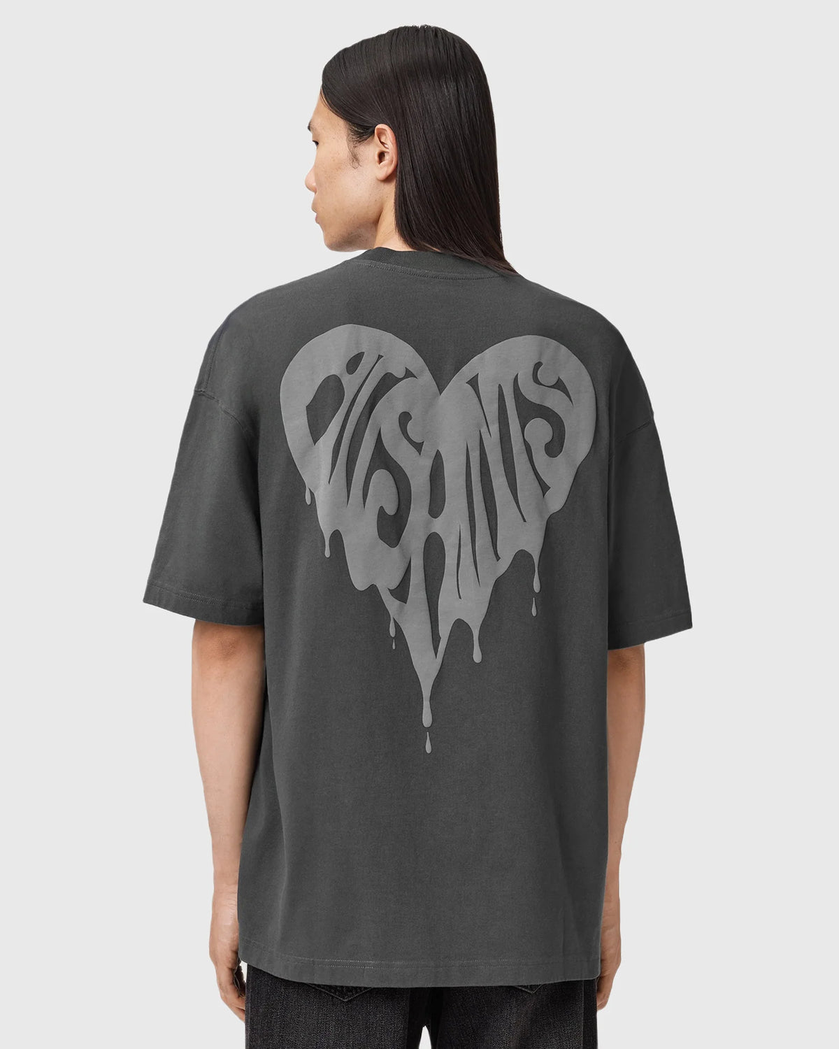 Allsaints Trip Washed Black T-Shirt M010PD-162