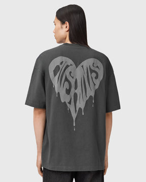 Allsaints Trip Washed Black T-Shirt M010PD-162