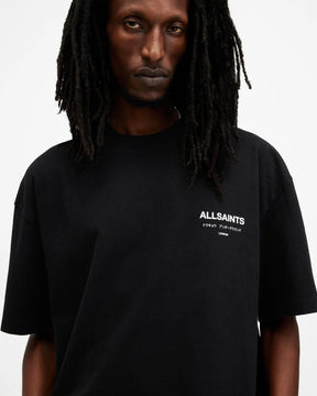 Allsaints T-SHIRT UNDERGROUND SS CREW