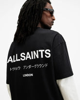 Allsaints T-SHIRT UNDERGROUND SS CREW