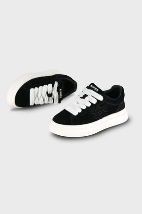 Ainker Drop Line Black Suede