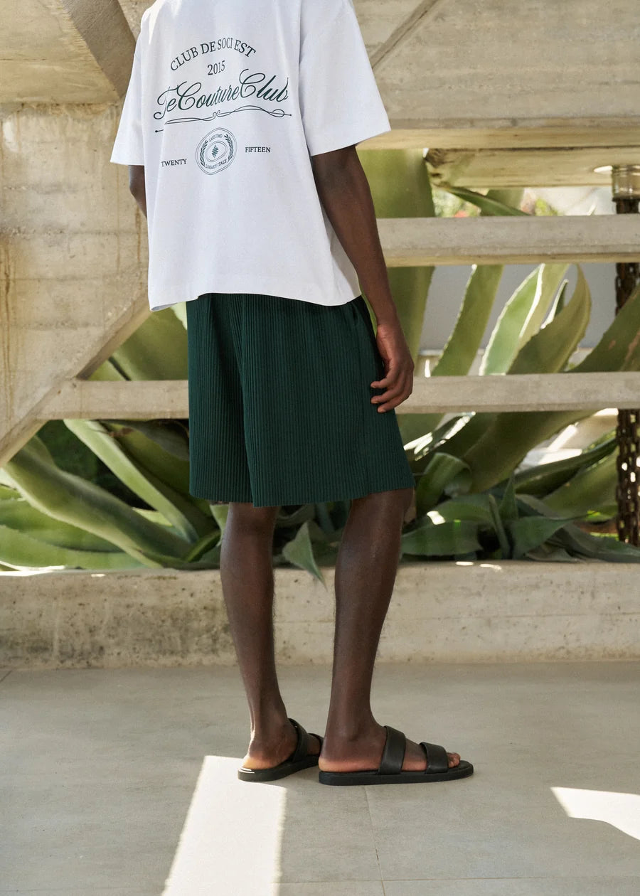 The Couture Club Plisse Shorts