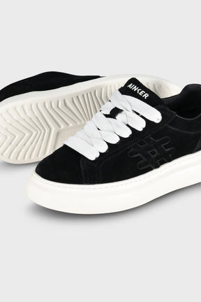 Ainker Drop Line Black Suede
