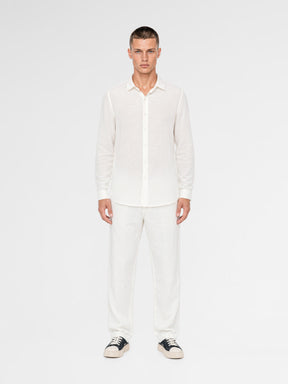 MAISON 9 PARIS White Soft Cotton Shirt