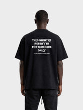 Crew Milano T-Shirt Logo Print CM-41 / BLACK