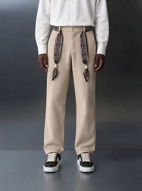 CREW Milano “Bandana” Pants - Beige