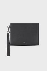 AINKER Black 691 Clutch Saffiano Bag