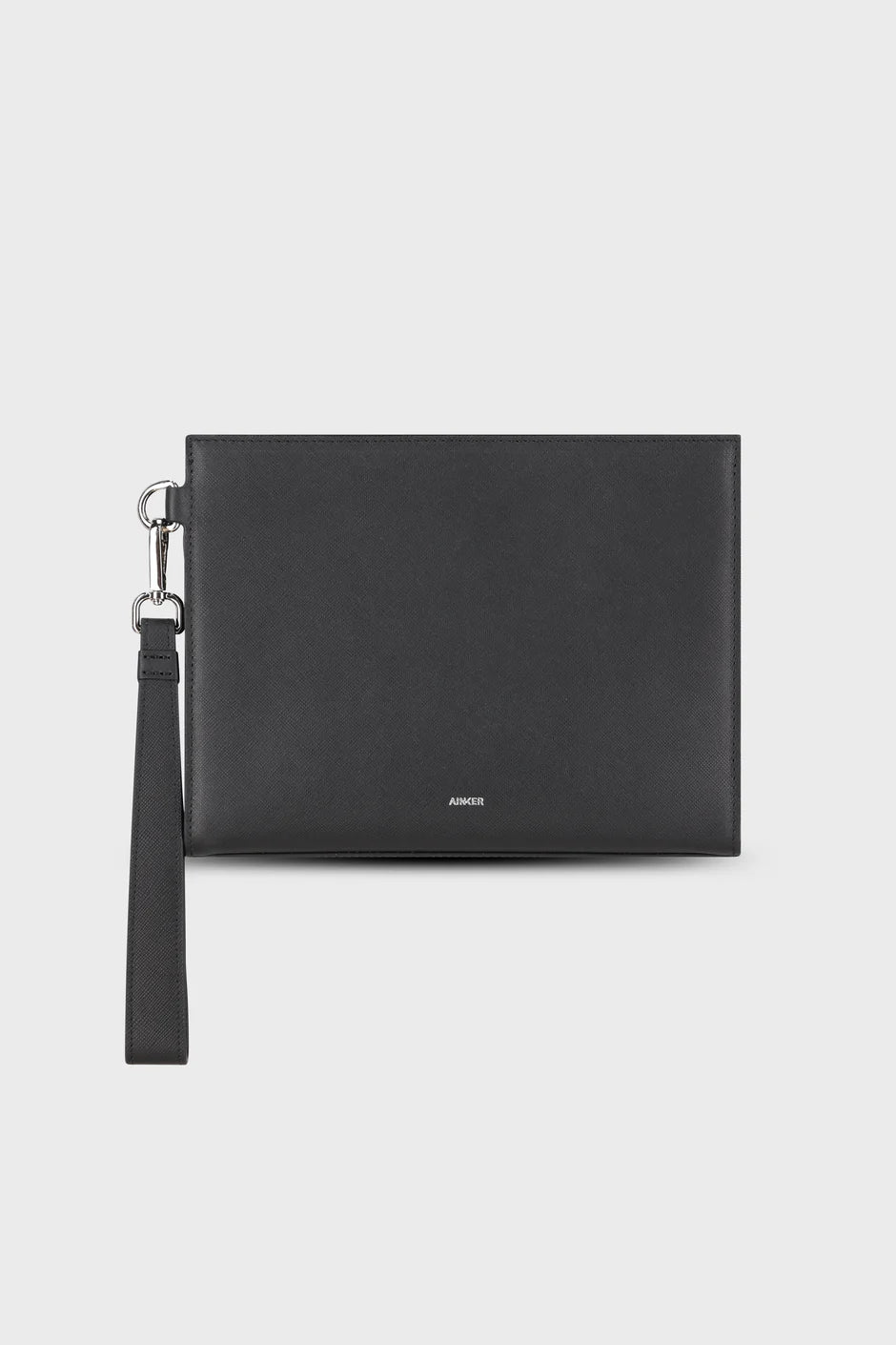 AINKER Black 691 Clutch Saffiano Bag