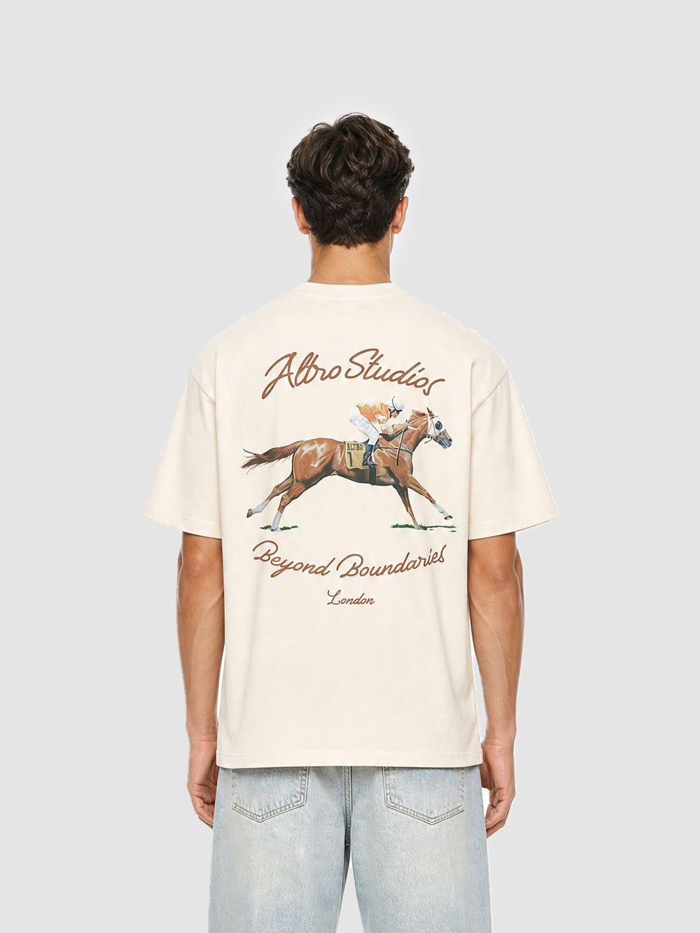Altro Studios T-Shirt "Beyond Boundaries" - Cream