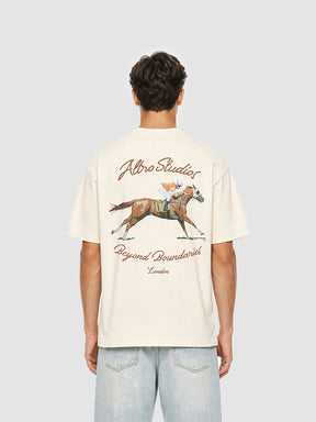 Altro Studios T-Shirt "Beyond Boundaries" - Cream