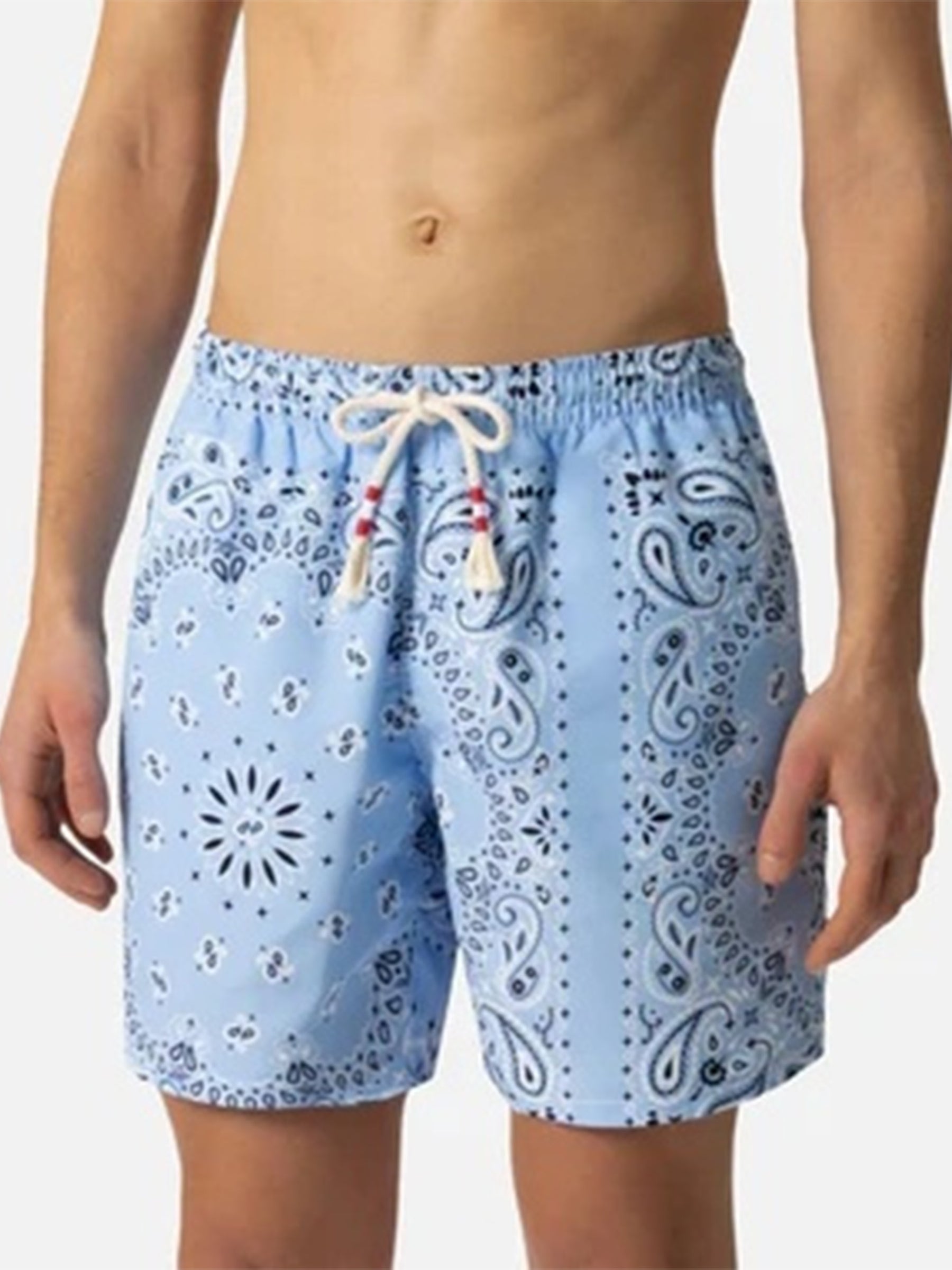 Mc2 Printed Swim Shorts Bandanna