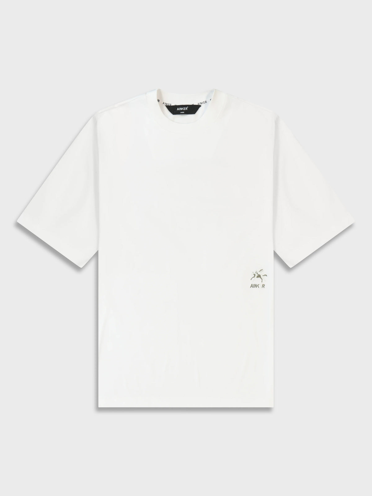 Ainker Mercerized 541 White T-Shirt