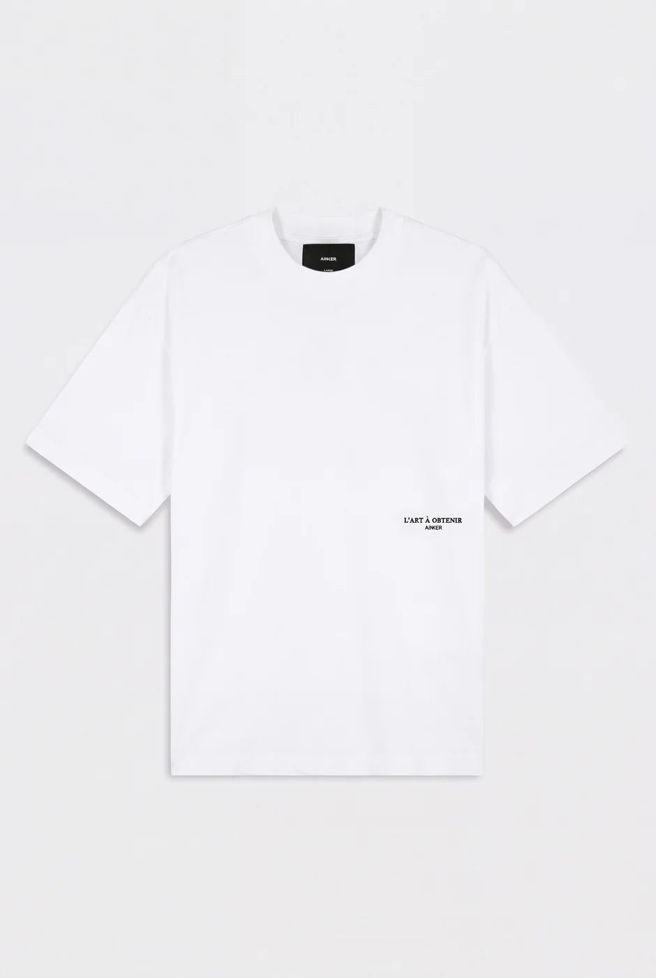Ainker Mercerized 1132 White T-Shirt