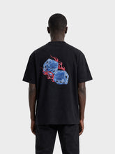 Crew Milano T-Shirt Logo Print CM-42 / BLACK