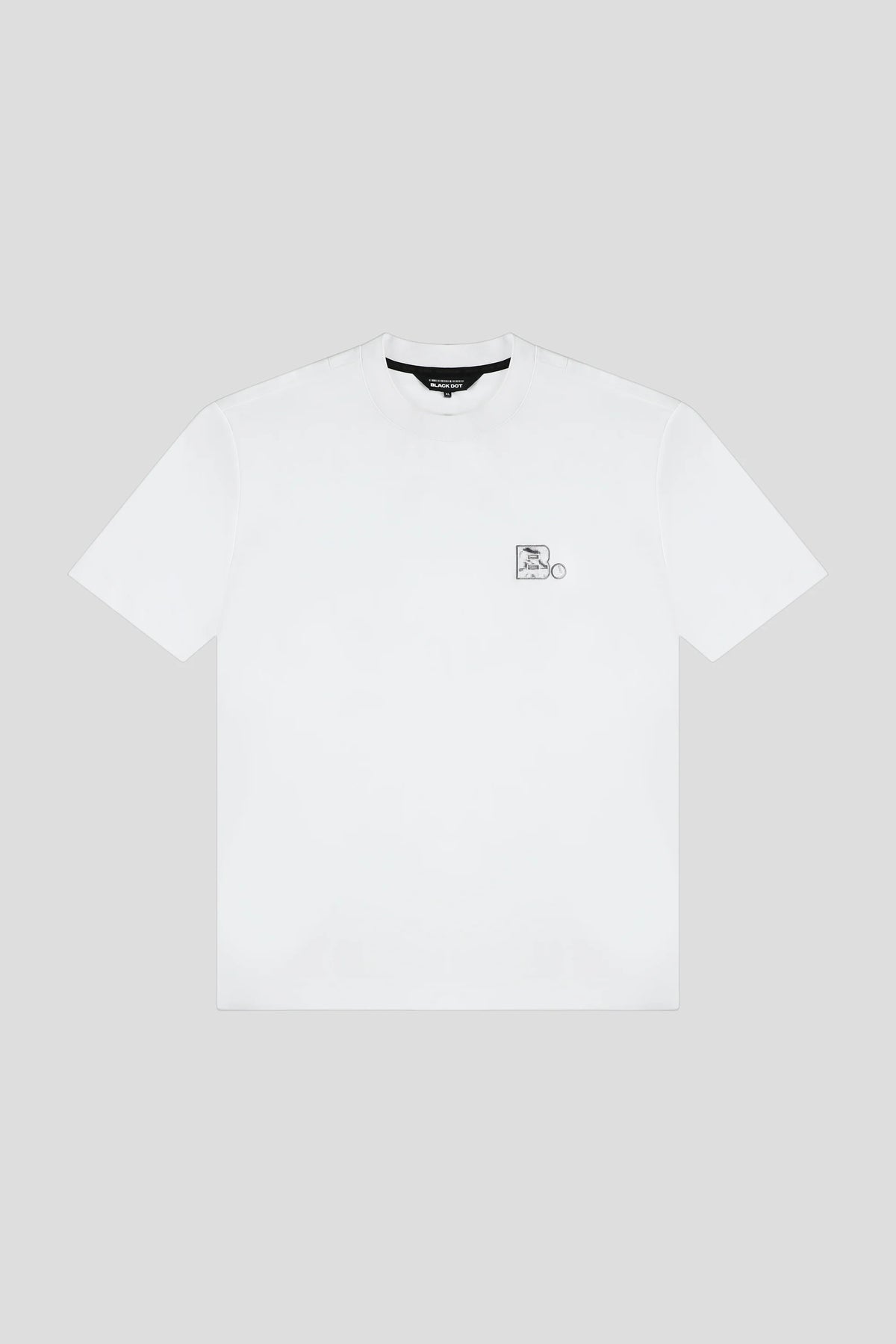 Black Dot T-SHIRT BD back graphic