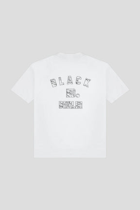 Black Dot T-SHIRT BD back graphic