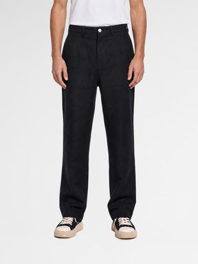 MAISON 9 PARIS Black Linen Trousers Pants