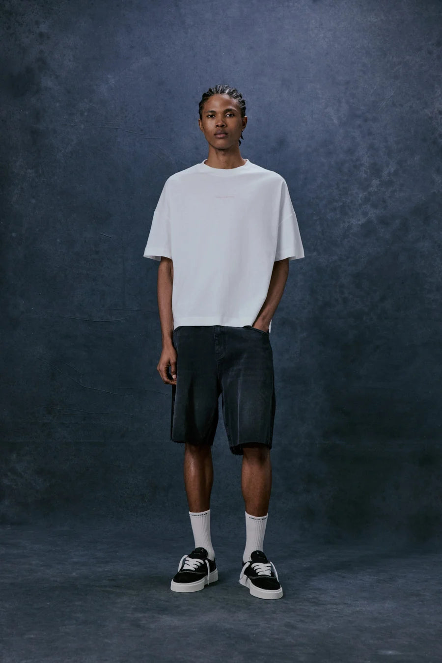 The Couture Club Emblem Reverse Print T-Shirt