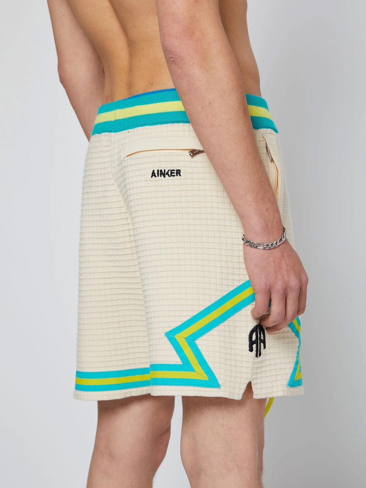 Ainker BB 275 Waffle Cream Short Pant