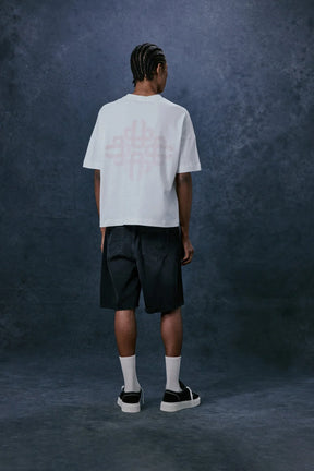 The Couture Club Emblem Reverse Print T-Shirt