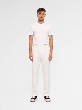 MAISON 9 PARIS Beige Linen Trousers Pants