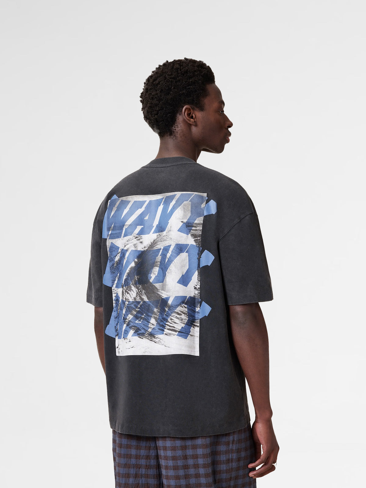 Allsaints Wavy Oversized Crew Neck T-Shirt