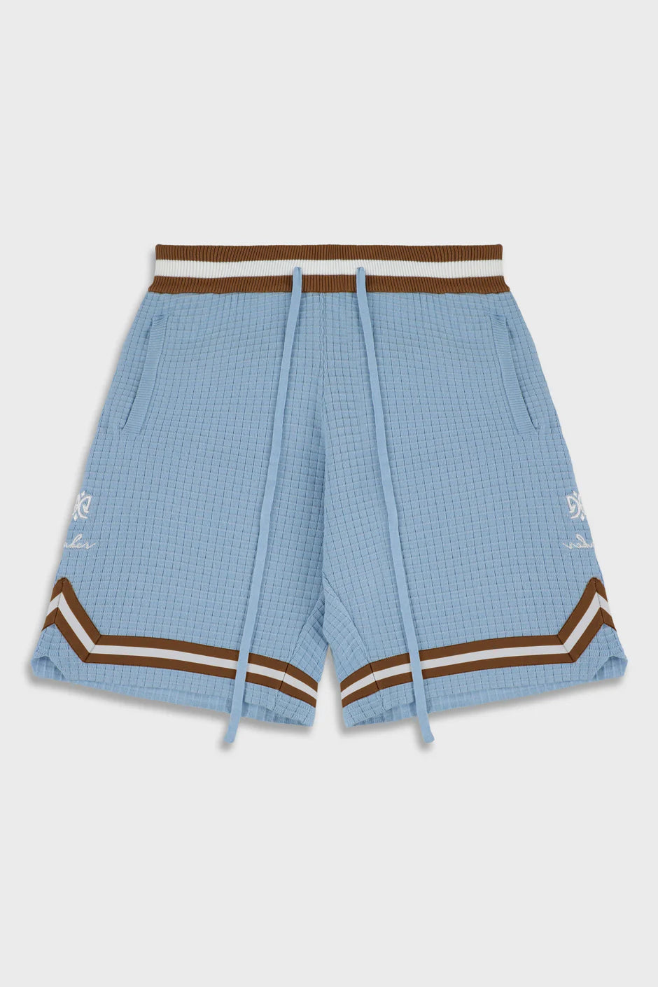 Ainker 821 Waffle Light Blue Short Pant