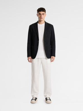 MAISON 9 PARIS Black Linen Blazer