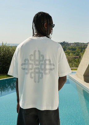 The Couture Club Emblem Reverse Print T-Shirt