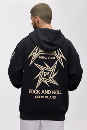 CREW MILANO 002 Metal Vibes Hoodie