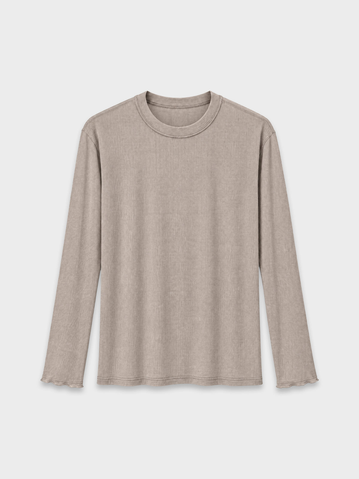 CREW Milano "Bali" Long T-Shirt - Grey