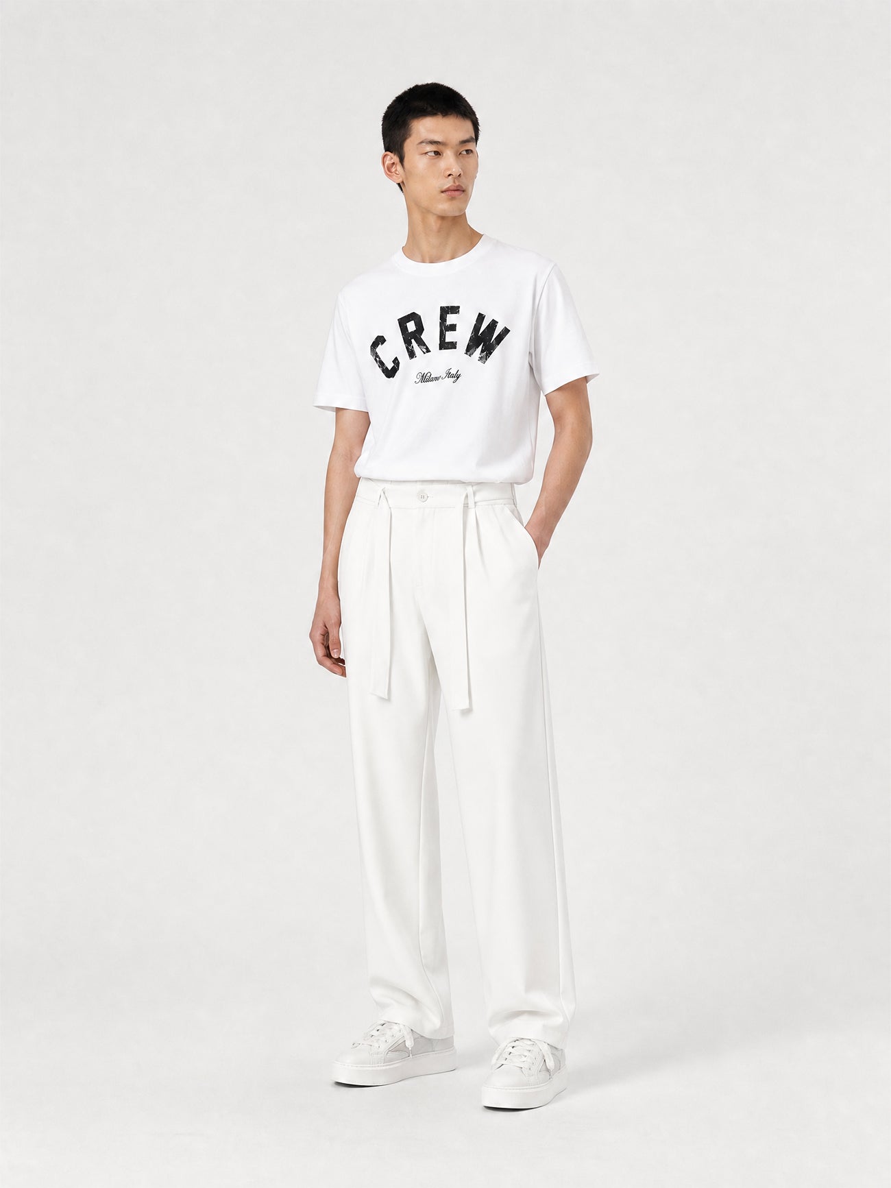 CREW Milano “Monaco” Pants - White.
