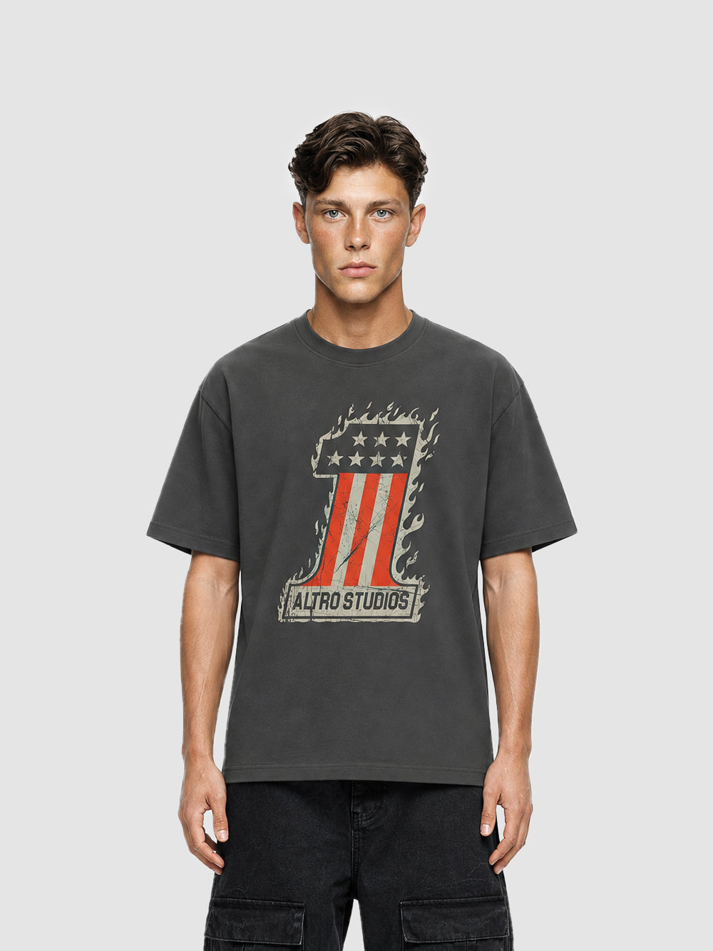 Altro Studios T-Shirt "No. 1" - Space Grey