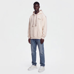 Ainker 1130 Off White Knit Hoodie