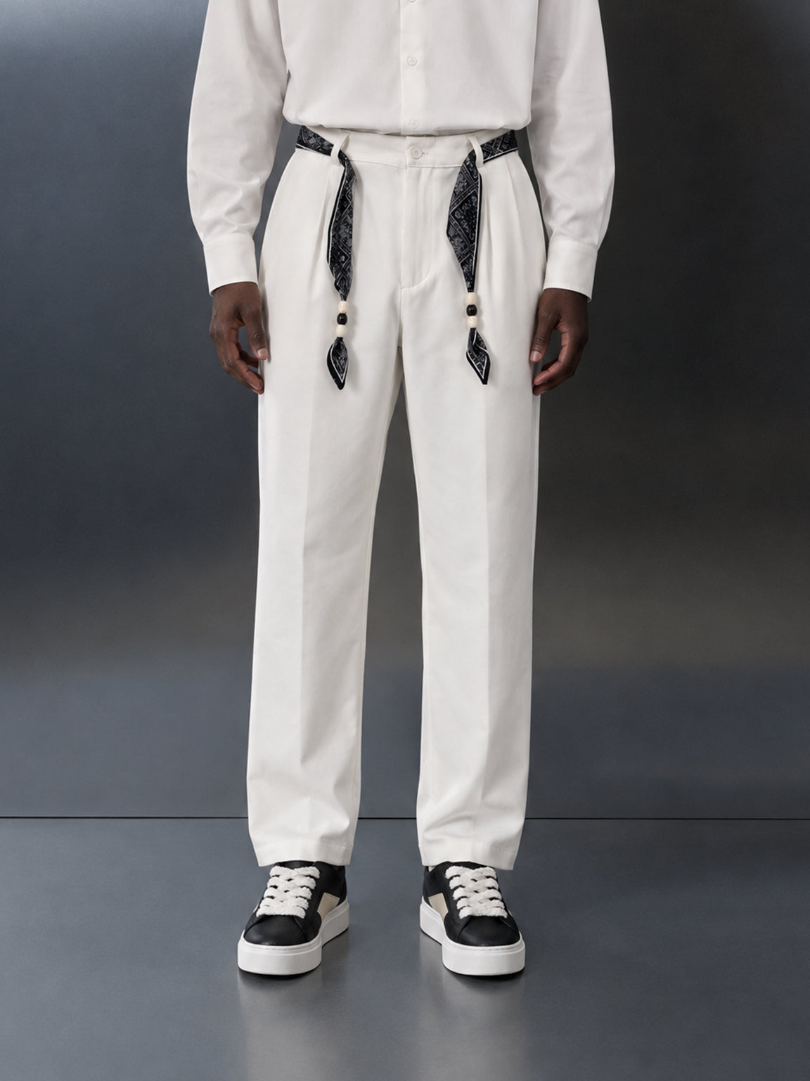 CREW Milano “Bandana” Pants - White
