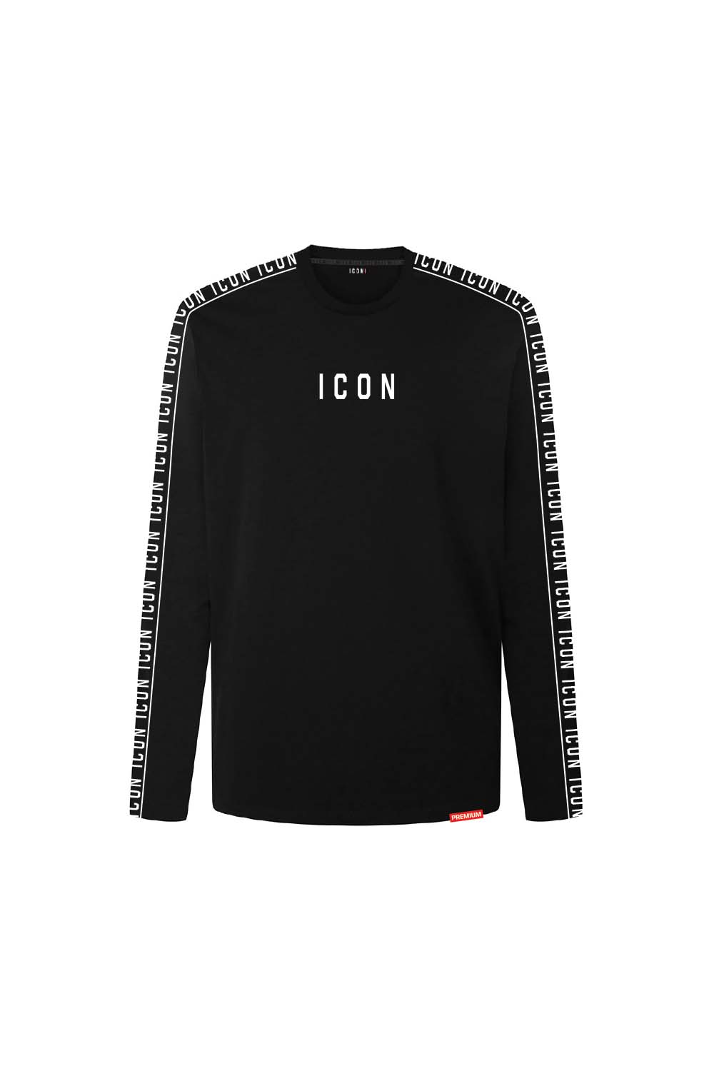 ICON Premium Long Sleeve T-Shirt Logo Slim Fit