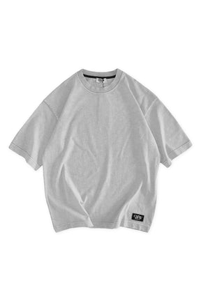 CREW Milano Distressed-Finish Oversized T-Shirt