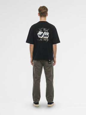 CREW Milano Oversized T-Shirt Logo Print