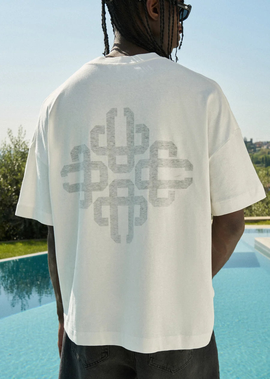 The Couture Club Emblem Reverse Print T-Shirt