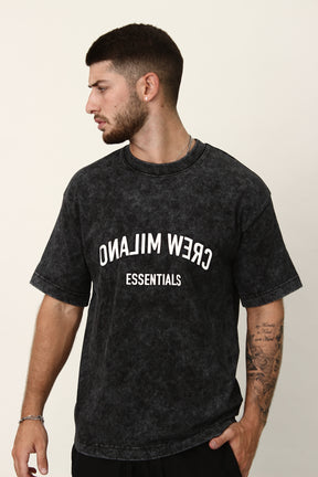 CREW Milano Reflected Print Oversized T-Shirt