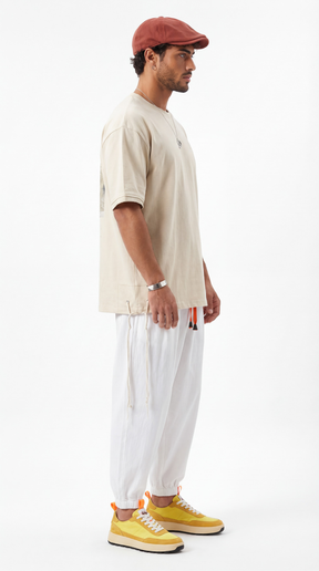 613 - Oversized T-Shirt with Tzitzit