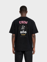 Crew Milano T-Shirt Logo Print CM-34 / BLACK