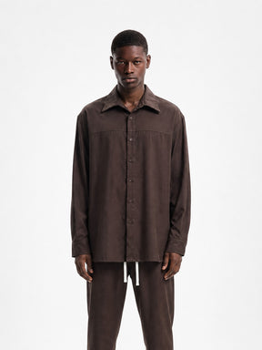 CREW Milano "Portofino" Set Shirt/Pants Brown