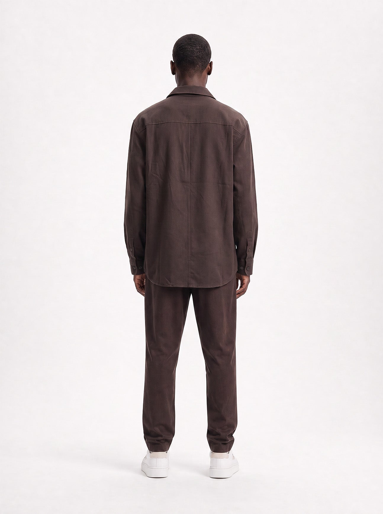 CREW Milano "Portofino" Set Shirt/Pants Brown