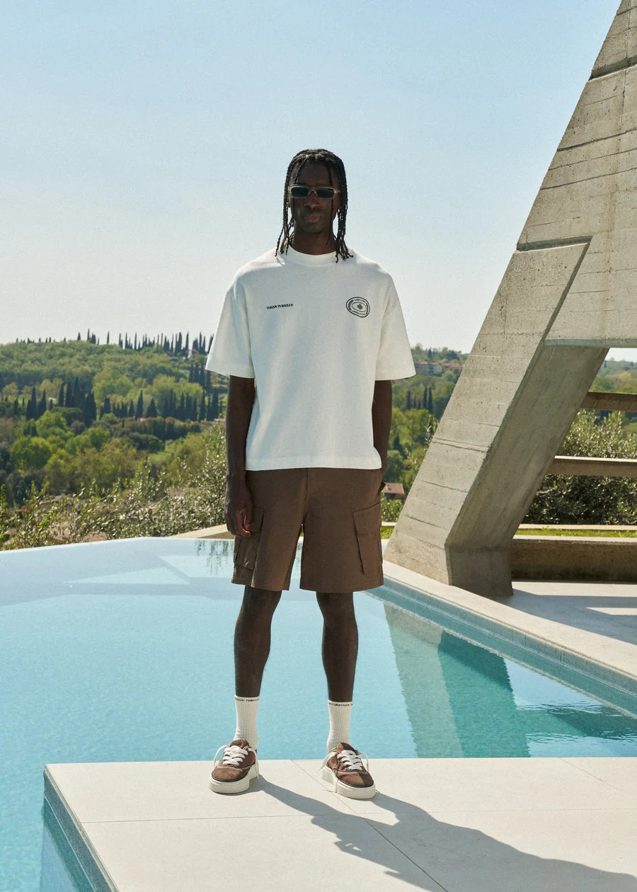 The Couture Club Lake Como Oval Graphic T-Shirt