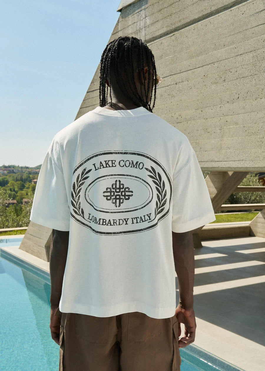 The Couture Club Lake Como Oval Graphic T-Shirt