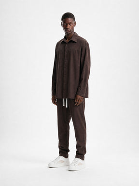 CREW Milano "Portofino" Set Shirt/Pants Brown