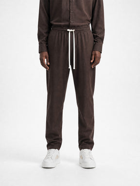 CREW Milano "Portofino" Set Shirt/Pants Brown