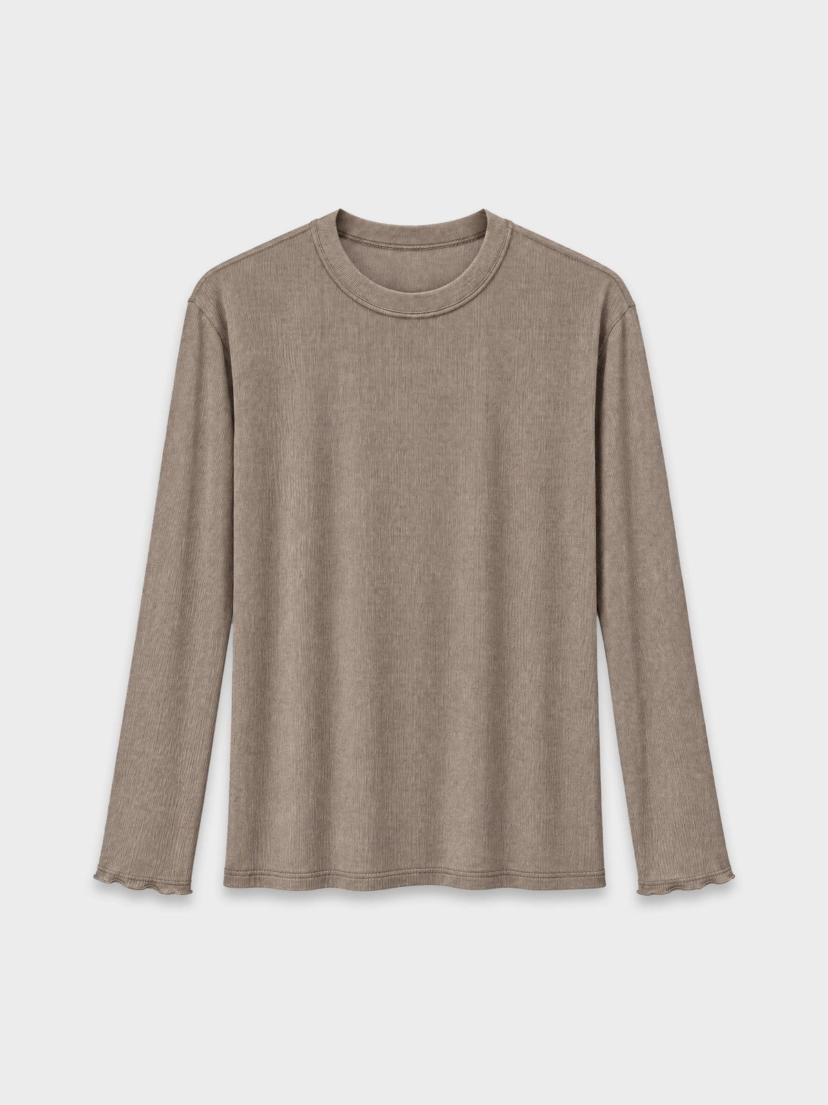 CREW Milano "Bali" Long T-Shirt - Sand