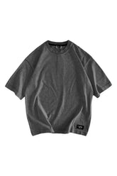 CREW Milano Distressed-Finish Oversized T-Shirt